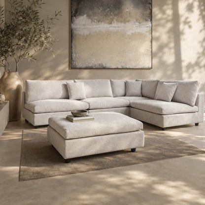 Blanco 5 Piece Modular Sofa