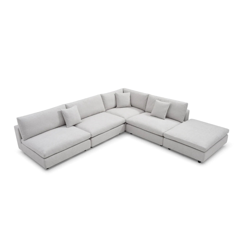 Blanco 5 Piece Modular Sofa