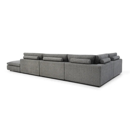 Blanco 5 Piece Modular Sofa - Charcoal