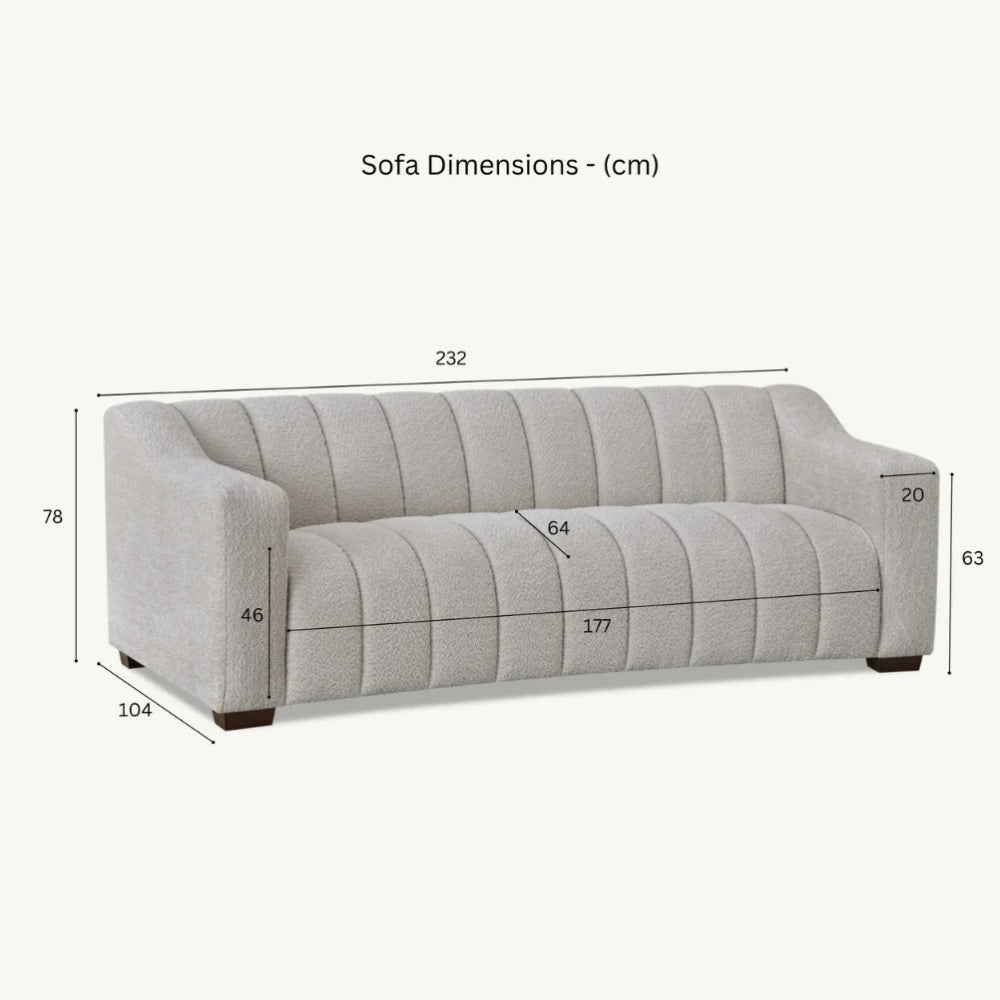 Astoria 3 Seat Boucle